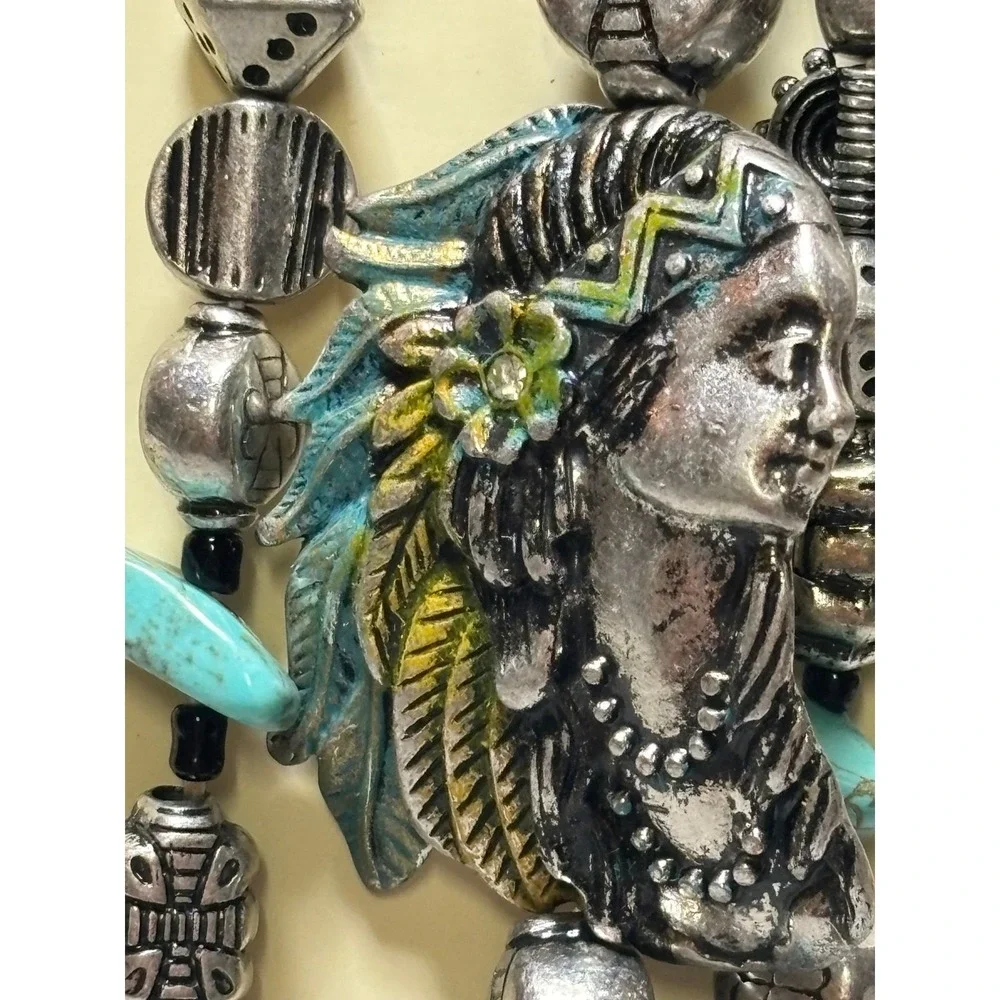 #36. Native American Stretch Bracelet